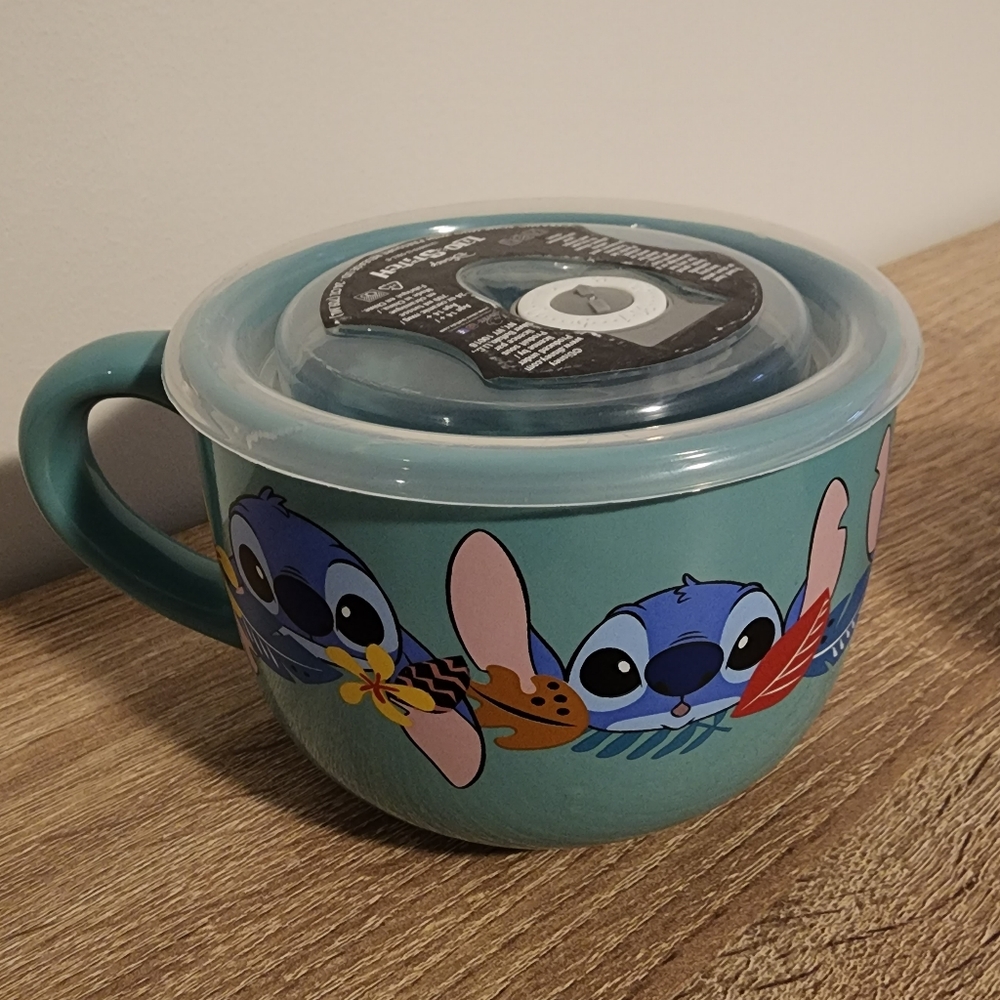 Disney - Ceramic soup mug with pressure release Lid